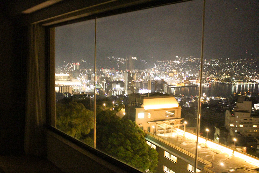 部屋からの夜景