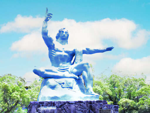 長崎旅行【平和記念像】